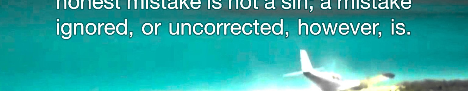 Featured Post Image - An honest mistake . . .