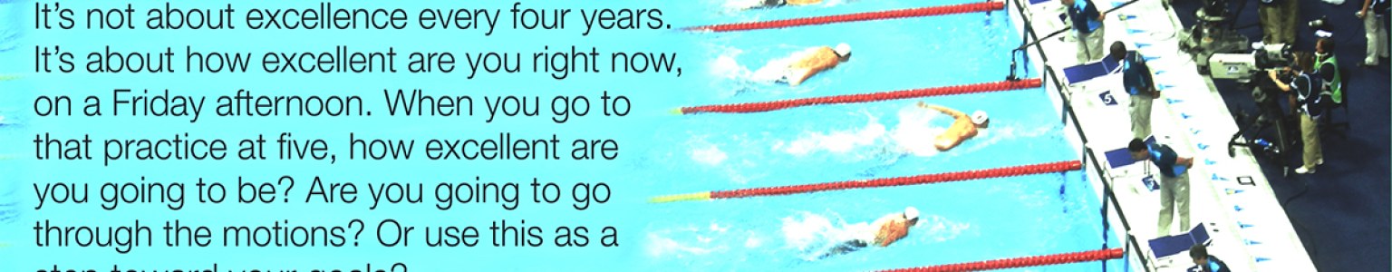 Featured Post Image - Michael Phelps coach on everyday excellence